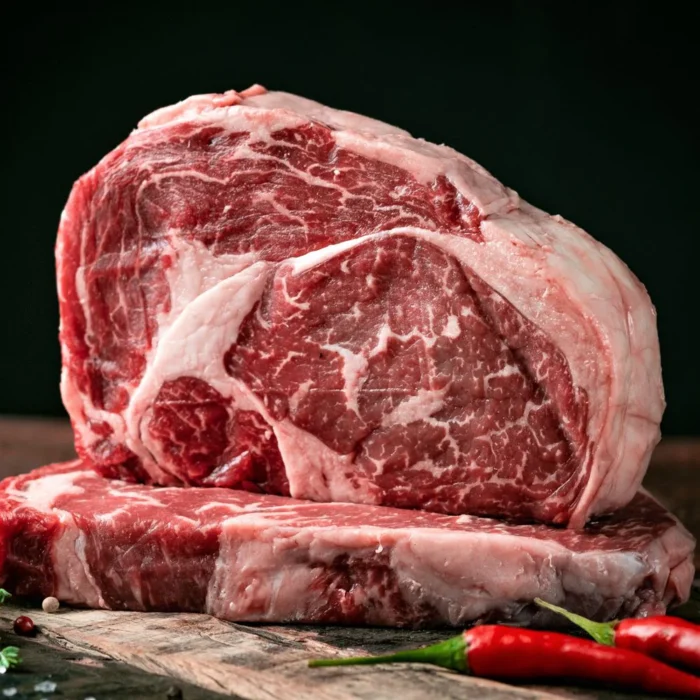 Eksklusiv grainfed ribeye – mør og marmoreret bøf med intens smag